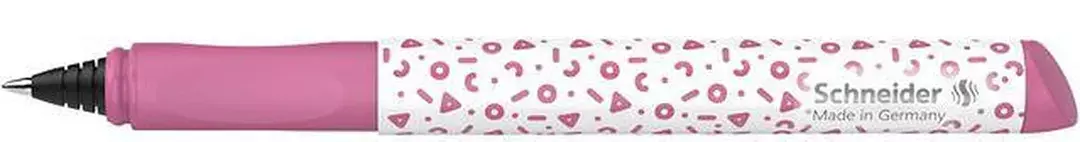 gbc Penna ROLLER Schneider Easy PINK Penna Roller ad inchiostro liquido. Scrittura in vari colori in base alla cartuccia inserita. Superfice in gomma ergonomicamente sagomata. Impugnatura ergonomica. Adatta a MANCINI e destrorsi. Prodotto Originale Tedesco, MADE IN GERMANY..