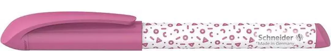 gbc Penna ROLLER Schneider Easy PINK Penna Roller ad inchiostro liquido. Scrittura in vari colori in base alla cartuccia inserita. Superfice in gomma ergonomicamente sagomata. Impugnatura ergonomica. Adatta a MANCINI e destrorsi. Prodotto Originale Tedesco, MADE IN GERMANY..
