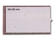 gbc EtichettaPerPortaetichette, 65x100mm In cartoncino Bristol da 200gr-mq.