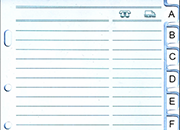  Cartoleria & cancelleria Rubrica a-z per telex 3 e