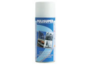 gbc PULISUPER detergente pulitore spray schiumogeno a base acqua 400ml, detergente pulitore spray schiumogeno a base acqua, per vetri,cristalli, plastica, ferro, acciaio, alluminio, argenteria, ceramica, stoffa, computer, tastiere, tv, mobili, infissi. Contiene additivo antistatico..