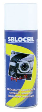 acco SBLOCSIL sbloccante lubrificante, 400ml contiene un'additivo DEWATERING che espelle l'umidit, ottimo pulitore e protettivo per armi.