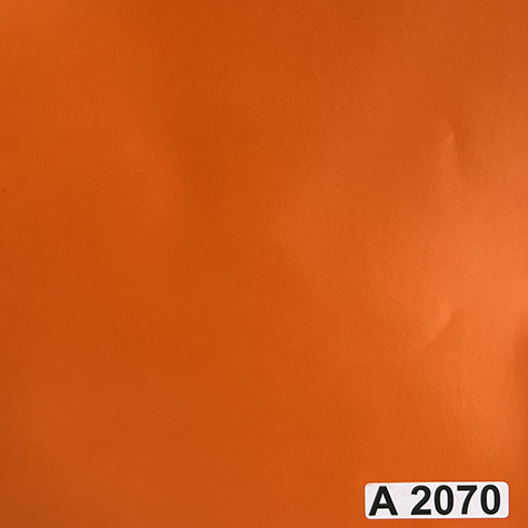 legatoria EcopelleTintaUnita VenaturaLeggera, a2070 ARANCIONE in rotoli altezza 55cm, 215 grammi-mq,  per rilegatura, legatoria, cartonaggio .