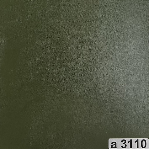 legatoria EcopelleTintaUnita VenaturaLeggera, a3100 VERDEoliva in rotoli altezza 51cm, 220 grammi-mq, per rilegatura, legatoria, cartonaggio .