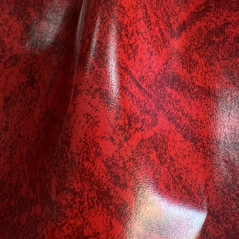 legatoria EcopelleMACULATA VenaturaLeggera, cf2050 ROSSOchiaro  in rotoli altezza 53cm, 220 grammi-mq, Rivestimento specifico per stampa con termopressa-transfer, per rilegatura, legatoria, cartonaggio .