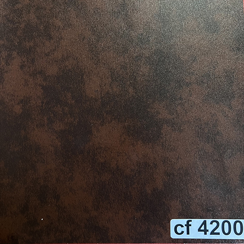 legatoria EcopelleMACULATA VenaturaLeggera, cf4200 MARRONE in rotoli altezza 106cm, 240 grammi-mq, Rivestimento specifico per stampa con termopressa-transfer, per rilegatura, legatoria, cartonaggio .