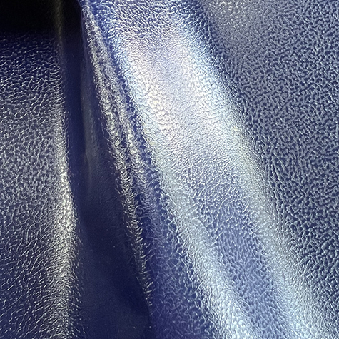 legatoria EcoPelleSimilPelle venaturaMARCATA, d5850 BLU in rotoli altezza 108cm, 230 grammi-mq, per rilegatura, legatoria, cartonaggio .