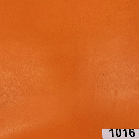 legatoria EcopelleTintaUnita VenaturaLeggera, pvc1016 ARANCIO In foglio 326x500mm, per rilegatura, legatoria, cartonaggio.