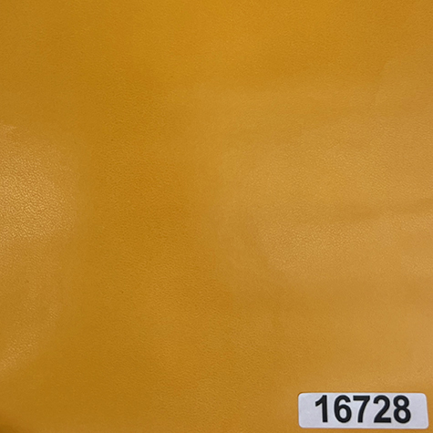 legatoria Ecopelle TintaUnita VenaturaLeggera, pvc16728 GIALLO in rotoli altezza 38cm, 250grammi-mq, per rilegatura, legatoria, cartonaggio.