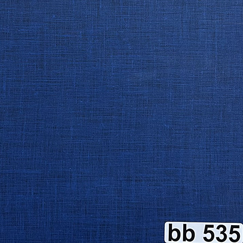 legatoria Simil TELA Bicolore, bb535 BLU in rotoli altezza 110m, 200 grammi-mq, per rilegatura, legatoria, cartonaggio .