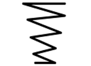 gbc Hochdruckfeder. Molla di alta pressione Per cucitrice Skre-Tronic Falz 732. Prodotto originale tedesco. MADE IN GERMANY SKR16543