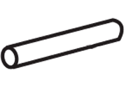 gbc gelenkstift diametro 4mm, lunghezza 28mm per Cucitrice Skrebba Skre-Ring 208 SKR20511