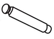 gbc hebelstift diametro 5mm, lunghezza 33mm per Cucitrice Skrebba Skre-Ring 208 SKR20526