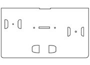 gbc tischplatte per Cucitrice Skrebba Skre-Ring 208, Skre-Tronic Falz 732 SKR20810