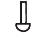 gbc linsenschraube filetto M5, lunghezza 12mm SKR20812.