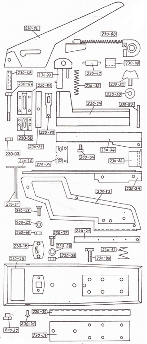 gbc Senkschraube M4x10 mm. Per cucitrice Skrebba 230 (Skre-Block 17-20). Prodotto originale tedesco. MADE IN GERMANY.