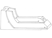 gbc Heftkopf Per cucitrice Skrebba 225 (Skre-117/120). Prodotto originale tedesco. MADE IN GERMANY.