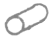 gbc Rollenachse  Diametro 6x27.6mm. Per cucitrice Skrebba 225 (Skre-117/120). Prodotto originale tedesco. MADE IN GERMANY.