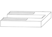 gbc Groundplattenverlngerung  Per cucitrice Skrebba 225 (Skre-117/120). Prodotto originale tedesco. MADE IN GERMANY SKR22501