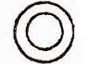 gbc Unterlegscheibe. Rondella SKR23038.