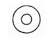 gbc Unterlegscheibe. Rondella SKR23060.