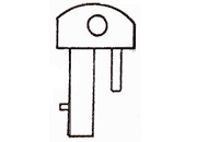 gbc Druckstangenwinkel. Angolo puntale (completo) Per cucitrice Skrebba 230 (Skre-Block 17/20). Prodotto originale tedesco. MADE IN GERMANY SKR23077