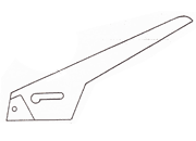 gbc Druckhebel. Leva di pressione Per cucitrice Skrebba 230 (Skre-Block 17/20). Prodotto originale tedesco. MADE IN GERMANY SKR23096