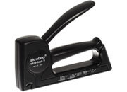 gbc Puntatrice Skrebba Skre-Tack 9, struttura in plastica utilizza i punti serie 23/6, 23/8, 23/10, 24/6, 24/8, 24/10s. Carica fino a 150 punti. MADE IN GERMANY.