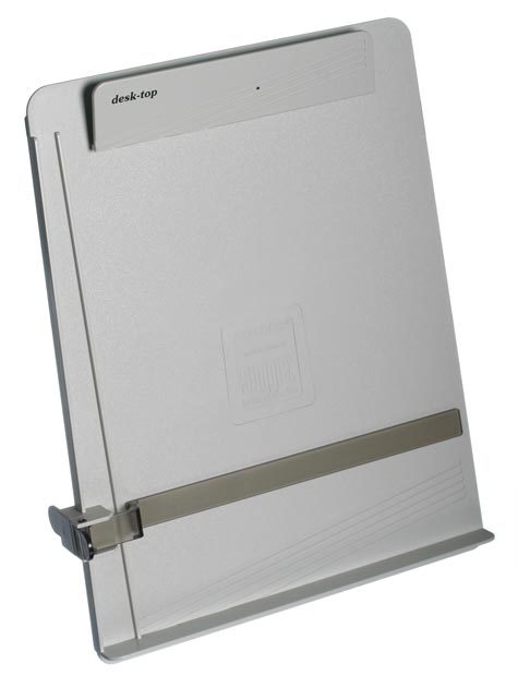 gbc Leggio Skrebba Skre-Desk-Top A4 formato A4 (23x30,5cm), reggi copie da tavolo, verticale. Valido aiuto per chi deve copiare documenti mentre � davanti al video. MADE IN GERMANY.