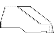 gbc Haube mit fingerschutz. Cappuccio con protezione per le dita Per cucitrice Skre-Tronic Falz 732. Prodotto originale tedesco. MADE IN GERMANY SKR70244