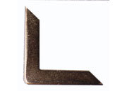 legatoria Angolino metallico canna di fucile 22mm per lato, protegge copertine spesse fino a 3.5mm smm151