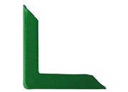 legatoria Angolino metallico verde 22mm per lato, protegge copertine spesse fino a 3.5mm smm192