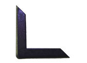 legatoria Angolino metallico blu notte 22mm per lato, protegge copertine spesse fino a 3.5mm smm193