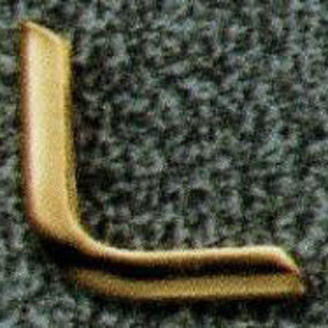 legatoria Angolino metallico canna di fucile 8mm per lato, protegge copertine spesse fino a 1,8mm.