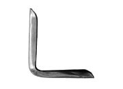 legatoria Angolino metallico nero 15mm per lato, protegge copertine spesse fino a 2mm smm124