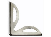 legatoria Angolino metallico nero 30mm per lato, protegge copertine spesse fino a 4,5mm smm149