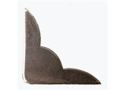 legatoria Angolino metallico brunito 22mm per lato, protegge copertine spesse fino a 4,5mm smm88