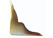 legatoria Angolino metallico oro 24 carati 30mm per lato, protegge copertine spesse fino a 4,5mm.