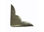 legatoria Angolino metallico brunito 35mm per lato, protegge copertine spesse fino a 5,5mm.