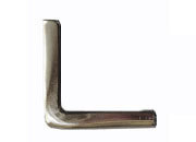 legatoria Angolino metallico brunito 18mm per lato, protegge copertine spesse fino a 3.5mm.