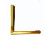 legatoria Angolino metallico ottone antico 22mm per lato, protegge copertine spesse fino a 2mm.