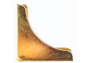 legatoria Angolino metallico oro 24 carati 28mm per lato, protegge copertine spesse fino a 4,3mm.