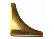 legatoria Angolino metallico oro 24 carati 18mm per lato, protegge copertine spesse fino a 4mm smm65