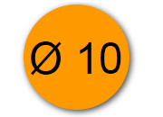 wereinaristea Etichette autoadesive Tik-Fix, a registro, diametro mm 10 pla130020AR.