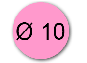wereinaristea Etichette autoadesive Tik-Fix, a registro, diametro mm 10 pla130020RS.