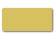 wereinaristea EtichetteAutoadesive 58x27mm(27x58) Carta ORO, adesivo permanente, su foglietti da cm 15,2x12,5. 10 etichette per foglietto.