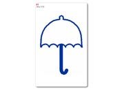 wereinaristea EtichetteAutoadesive 70x115mm(115x70) Carta OMBRELLO, adesivo permanente, su foglietti da cm 15,2x12,5. 2 etichette per foglietto.