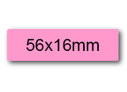 wereinaristea EtichetteAutoadesive 56x16mm(16x56) Carta sog10038rs.