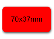 wereinaristea EtichetteAutoadesive 70x37mm(37x70) Carta sog10046ro.