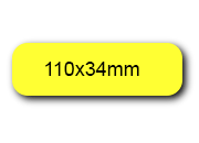 wereinaristea EtichetteAutoadesive 110x34mm(34x110) Carta sog10052gi.